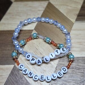 Beaded Bracelets with Letter Beads TAYLOR SWIFT SHOWGIRL